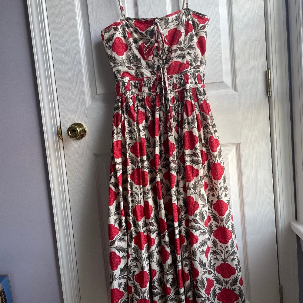 RHODE Katrina Garden of Dreams Midi Dress